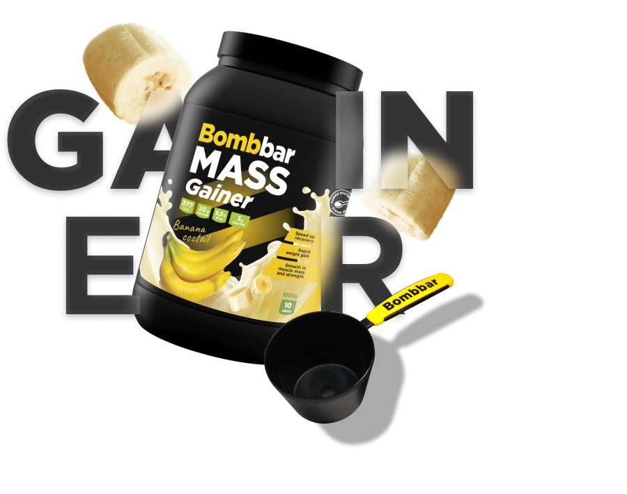 MASS GAINER Банановый коклейль